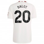 Günstige Fußballtrikots Manchester United Dalot 20 3rd trikot 2023-24 Kurzarm